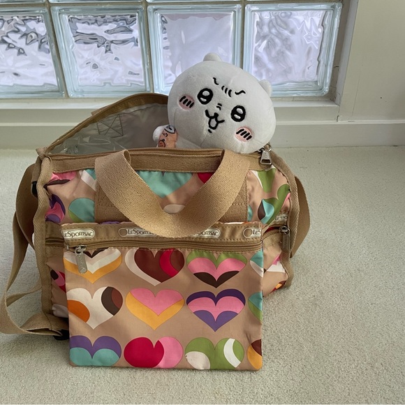 LeSportsac Shoulder/handbag with matching pouch bag - Picture 6 of 12